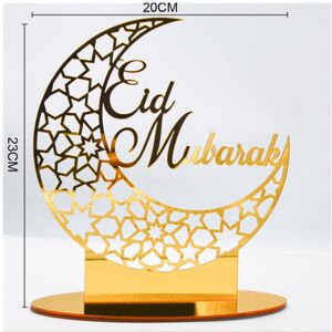 Unbranded EID Mubarak Acrylic Ornament Ramadan Decoration For Home Islamic Muslim Party Go Unbranded EID Mubarak Acrylic Ornament Ramadan Decoration For Home Islamic Muslim Party Go