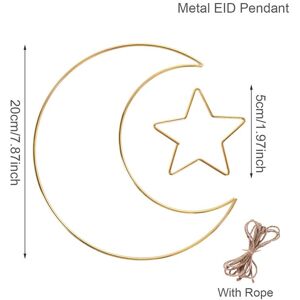 Unbranded EID Mubarak Moon Star Hanging Frame Ramadan Decorations For Home Islamic Muslim Unbranded EID Mubarak Moon Star Hanging Frame Ramadan Decorations For Home Islamic Muslim