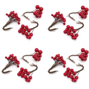 Carousel Home Pack Of 4 Artificial Red Berry Stems Christmas Holly Berries Picks Christmas T Carousel Home Pack Of 4 Artificial Red Berry Stems Christmas Holly Berries Picks Christmas T