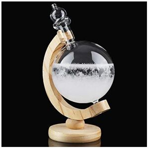 Unbranded Crystal Weather Forecast Bottle Wishing Ball Creative Globe Shaped Glass Bottle Unbranded Crystal Weather Forecast Bottle Wishing Ball Creative Globe Shaped Glass Bottle