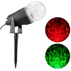 GreenZech (White+RGB, EU Plug) 3W Rotating Crystal Ball LED Christmas Projection Stage Lig GreenZech (White+RGB, EU Plug) 3W Rotating Crystal Ball LED Christmas Projection Stage Lig