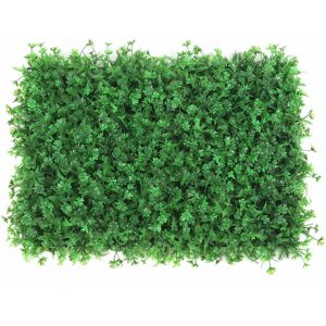 GreenZech (F) 40x60cm Artificial Hedge Mat Foliage Plant Wall Fence Grass Greenery Panel D GreenZech (F) 40x60cm Artificial Hedge Mat Foliage Plant Wall Fence Grass Greenery Panel D