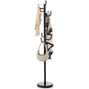 Costway Free-Standing 8-Hook Coat Rack - Heavy-Duty Iron Frame, Space-Saving Entryway Co Costway Free-Standing 8-Hook Coat Rack - Heavy-Duty Iron Frame, Space-Saving Entryway Co