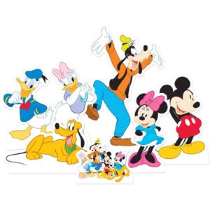 Mickey Mouse and Friends Official Table Top Cardboard Cutouts Party Pack of 7 Mickey Mouse and Friends Official Table Top Cardboard Cutouts Party Pack of 7