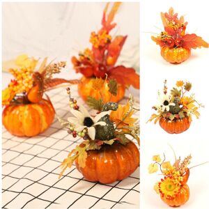 Unbranded (C) Halloween Artificial Pumpkin Autumn Maple Leaf Thanksgiving Party Table Deco Unbranded (C) Halloween Artificial Pumpkin Autumn Maple Leaf Thanksgiving Party Table Deco
