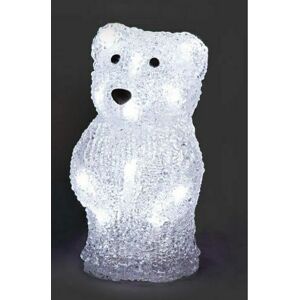 Snow Time LED Acrylic Christmas Figure 17cm- Polar Bear Snow Time LED Acrylic Christmas Figure 17cm- Polar Bear