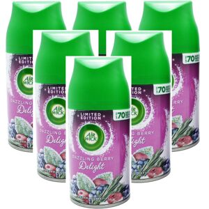 6 x Air Wick Freshmatic Max Automatic Spray Refill 250ml - Dazzling Berry Deligh 6 x Air Wick Freshmatic Max Automatic Spray Refill 250ml - Dazzling Berry Deligh