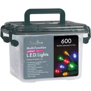 Garden Store Direct 600 Multi Colour Compact Lights Garden Store Direct 600 Multi Colour Compact Lights