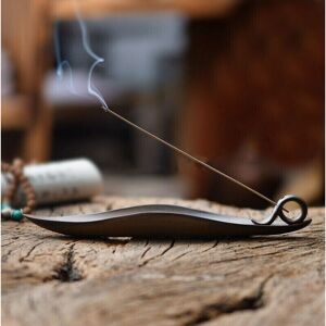 NEWJASS Ceramic Incense Stick Holder Burning Joss Insence Ash Catcher Insense Burner NEWJASS Ceramic Incense Stick Holder Burning Joss Insence Ash Catcher Insense Burner