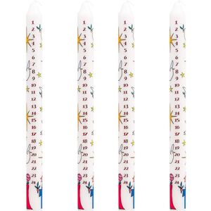 Carousel Pack Of 4 Traditional Countdown To Christmas Advent Candle Christmas Wise Men Carousel Pack Of 4 Traditional Countdown To Christmas Advent Candle Christmas Wise Men