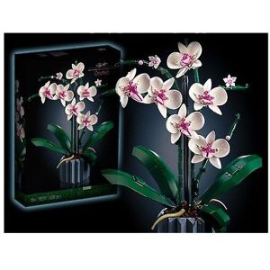 Unbranded Icons Orchid 10311 Artificial Plant Building Set With Home Dcor For Adults B Unbranded Icons Orchid 10311 Artificial Plant Building Set With Home Dcor For Adults B