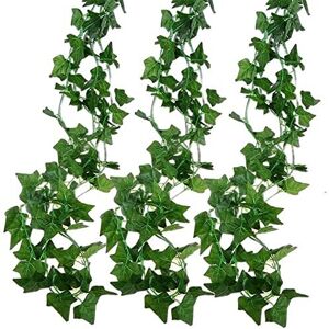 Deruxan 12 Pack Artificial Ivy Garland 84 Ft Fake Ivy Garland Decorations Ivy leaves Fak Deruxan 12 Pack Artificial Ivy Garland 84 Ft Fake Ivy Garland Decorations Ivy leaves Fak