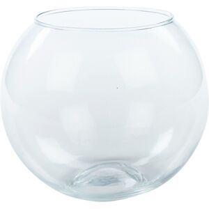URBN Living ( Medium) Recycled Clear Glass Round Flower Pot Fish Bowl Vase Floral Display C URBN Living ( Medium) Recycled Clear Glass Round Flower Pot Fish Bowl Vase Floral Display C
