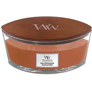 Woodwick Ellipse Scented Candle with Crackling Wick Chilli Pepper Gelato Up Woodwick Ellipse Scented Candle with Crackling Wick Chilli Pepper Gelato Up