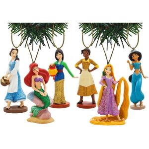 Characteristix Disney Princess Glitter Ornament Set Characteristix Disney Princess Glitter Ornament Set