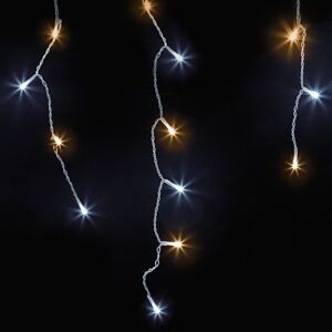 (480 LED, Warm White & Cool White) NETTA Icicle Lights with Timer and 8 Light Mo (480 LED, Warm White & Cool White) NETTA Icicle Lights with Timer and 8 Light Mo