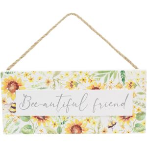 Carousel Home Bee-autiful Friend Wooden Sign Sunflower Bee Friend Plaque Hanging Keepsake Carousel Home Bee-autiful Friend Wooden Sign Sunflower Bee Friend Plaque Hanging Keepsake