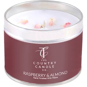 The Country Candle Company Pastels Candle in a Tin - Raspberry & Almond The Country Candle Company Pastels Candle in a Tin - Raspberry & Almond