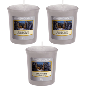3 Pack Yankee Candle Votives Candlelit Cabin Scented votive 3 Pack Yankee Candle Votives Candlelit Cabin Scented votive