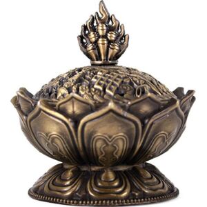 Something Different Metal Lotus Incense Cone Holder Something Different Metal Lotus Incense Cone Holder