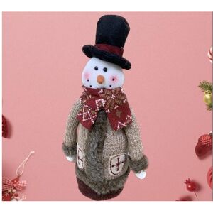 WIDDOP and Co. Snowman Fabric Ornament - xm7711 WIDDOP and Co. Snowman Fabric Ornament - xm7711