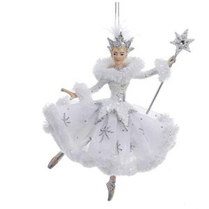 Kurt S Adler Kurt Adler Snow Queen Ballerina Ornament Kurt S Adler Kurt Adler Snow Queen Ballerina Ornament