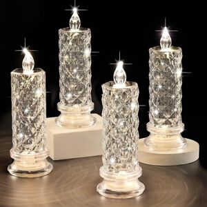 Unbranded 4pcs LED Flameless Candles - Candles Unbranded 4pcs LED Flameless Candles - Candles