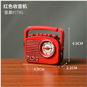 Unbranded (Red radio) Nostalgic Retro Resin Swing Crafts, Home Decoration, Voices, Mini Sm Unbranded (Red radio) Nostalgic Retro Resin Swing Crafts, Home Decoration, Voices, Mini Sm