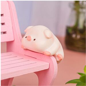 Unbranded (Little cute ornament-Pig lying down) Small Animal Cute Animal Doll Office Deskt Unbranded (Little cute ornament-Pig lying down) Small Animal Cute Animal Doll Office Deskt