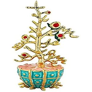 Alessi L'Albero Del Bene Mj16 17-Design Home Ornament in Porcelain and Gold-Colo Alessi L'Albero Del Bene Mj16 17-Design Home Ornament in Porcelain and Gold-Colo