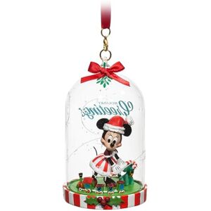 Disney Santa Minnie Mouse Glass Dome Sketchbook Ornament Disney Santa Minnie Mouse Glass Dome Sketchbook Ornament