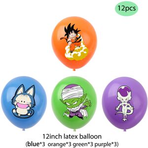 Unbranded (12Pcs Balloons) Dragon Theme Ball Birthday Party Decorations Sun Wukong Cake Wi Unbranded (12Pcs Balloons) Dragon Theme Ball Birthday Party Decorations Sun Wukong Cake Wi