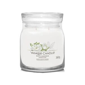 Yankee Candle - White Gardenia Signature Candle ( bílá gardénie ) - Vonná svíčka Yankee Candle - White Gardenia Signature Candle ( bílá gardénie ) - Vonná svíčka
