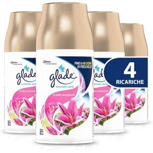 6 x Glade Automatic Spray Refill 269ml - Floral Blossom 6 x Glade Automatic Spray Refill 269ml - Floral Blossom