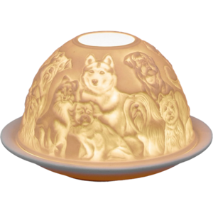 Shiseido Small Lithophane Dome Tealight Candle Holder - Best Friends Shiseido Small Lithophane Dome Tealight Candle Holder - Best Friends