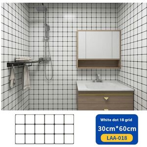 Unbranded (18 grids of white outlets, 30cm width*60cm long (thickened self -containing glu Unbranded (18 grids of white outlets, 30cm width*60cm long (thickened self -containing glu