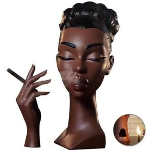 Unbranded (D) Head Scents Burner Black Women Light Luxury Black Women's Incense Burner Bla Unbranded (D) Head Scents Burner Black Women Light Luxury Black Women's Incense Burner Bla