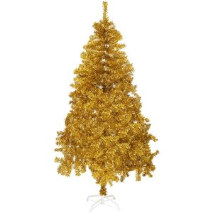 Unbranded 6ft Gold Christmas Tree, 750 Tips, Metal Stand - Easy Storage & Setup Unbranded 6ft Gold Christmas Tree, 750 Tips, Metal Stand - Easy Storage & Setup