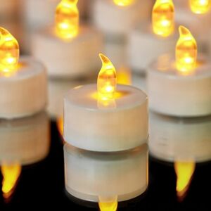 TEECOO Tea Lights,LED Candles led Tea Lights flamless Candles,36-Pack Realistic TEECOO Tea Lights,LED Candles led Tea Lights flamless Candles,36-Pack Realistic
