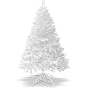 Unbranded (7FT White) Artificial Christmas Tree with Sturdy Metal Stand Unbranded (7FT White) Artificial Christmas Tree with Sturdy Metal Stand