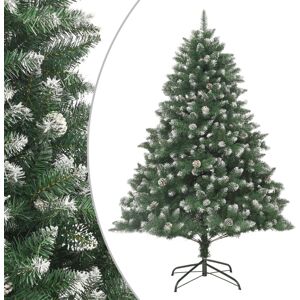 vidaXL Artificial Christmas Tree - 180 cm, Green, Stand, PVC vidaXL Artificial Christmas Tree - 180 cm, Green, Stand, PVC