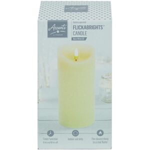 Premier Flickabrights Textured Candle With Timer Premier Flickabrights Textured Candle With Timer