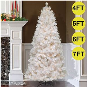 Unbranded (7 FT) Christmas Tree with LED Lights Artificial Pre Lit Unbranded (7 FT) Christmas Tree with LED Lights Artificial Pre Lit