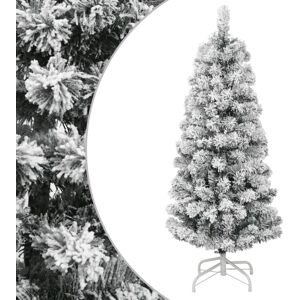 vidaXL 150cm Artificial Christmas Tree with Flocked Snow - Christmas Tree vidaXL 150cm Artificial Christmas Tree with Flocked Snow - Christmas Tree