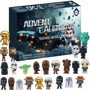 Unbranded (Star War) Christmas Advent Calendar for Kids 24 Days Countdown Blind Box Marvel Unbranded (Star War) Christmas Advent Calendar for Kids 24 Days Countdown Blind Box Marvel