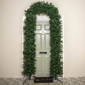 Samuel Alexander 8ft Single Door Artificial Christmas Tree Arch in Green with 2000 Tips Samuel Alexander 8ft Single Door Artificial Christmas Tree Arch in Green with 2000 Tips