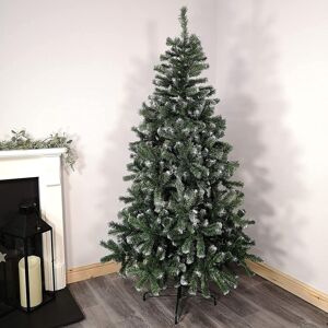 Snow Time (8FT) Colorado Spruce Frosted Christmas Tree Green Snow Time (8FT) Colorado Spruce Frosted Christmas Tree Green