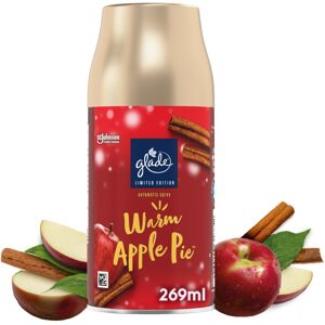 4 x Glade Automatic Spray Refill 269ml - Warm Apple Pie 4 x Glade Automatic Spray Refill 269ml - Warm Apple Pie