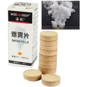 Unbranded 10Pcs Combustion Smoke Cake Pills Props Aid Halloween Decoration Tool Smoke Roun Unbranded 10Pcs Combustion Smoke Cake Pills Props Aid Halloween Decoration Tool Smoke Roun