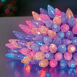 Premier Decorations Pine Cone String Lights 150 Rainbow Coloured LEDs Multi Action 7.5M Premier Decorations Pine Cone String Lights 150 Rainbow Coloured LEDs Multi Action 7.5M